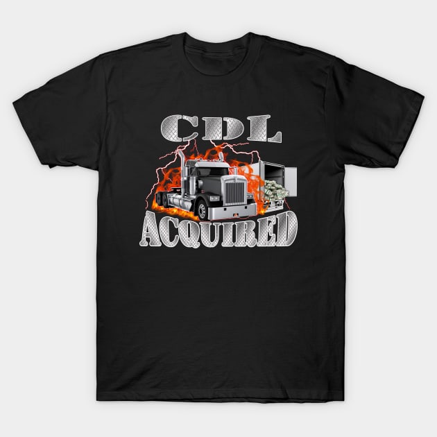 CDL Acquired T-Shirt by HardShirts